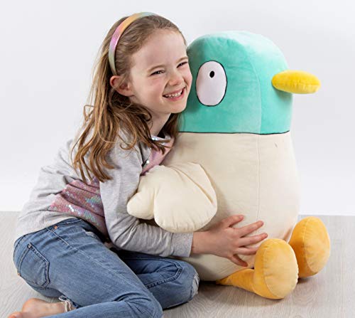 Sarah & Duck 1007 Jumbo-Ente, weich, 60 cm, Mehrfarbig von Sarah & Duck