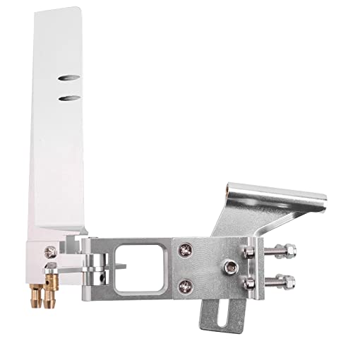Sarngk 1 StüCke Wasser Absorbierende Ruder Aluminium Saugruder mit Schwanz 4 Mm Wellen Halterung für CAT RC Jet Boote Teile von Sarngk