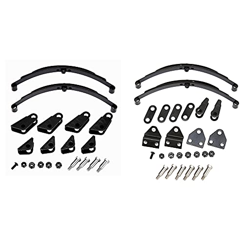 Sarngk Vordere und Hintere Harte Blattfedern Federung Stahlstange für 1/14 RC Tractor Trailer Truck Upgrade Parts ZubehöR von Sarngk