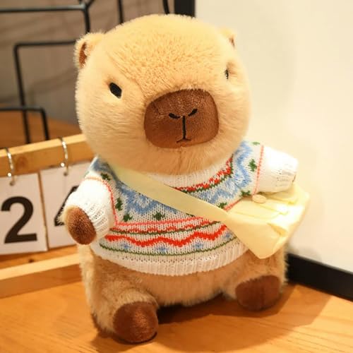 Neu Capybara Plüsch Spielzeug Schultasche Cartoon Dekoration Hochwertige Tier Plüsch Geschenke Kinder Geburtstag 23cm 17 von SaruEL