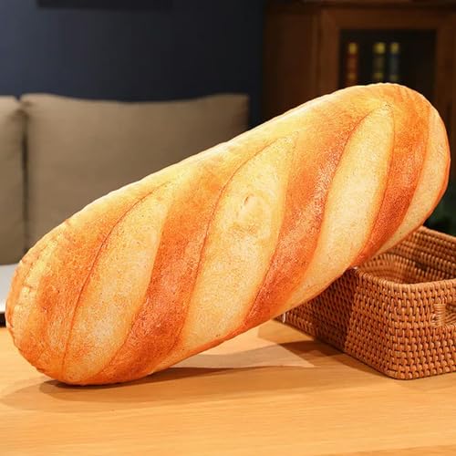 SaruEL Niedliches Brot Plüschtier Plüsch Essen französisches Brot langes Kissen Puppe Kawaii Kinder 50cm 1 von SaruEL