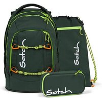 SATCH 01185-20170-10 pack Green Explorer Schulrucksack Set 3-teilig SATCH 01185-20170-10 pack Green Explorer Schulrucksack Set 3-teilig von Satch
