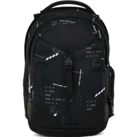 SATCH 01329-90121-10 Ninja Matrix Match Schulrucksack Einzeln, schwarz von Satch