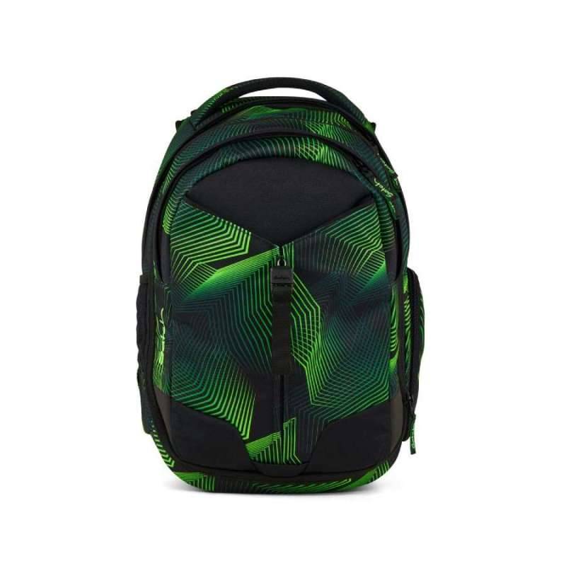 SATCH Schulrucksack MATCH (Modell 2025), Sets Einzeln, Satch Designs Seismic Green von Satch
