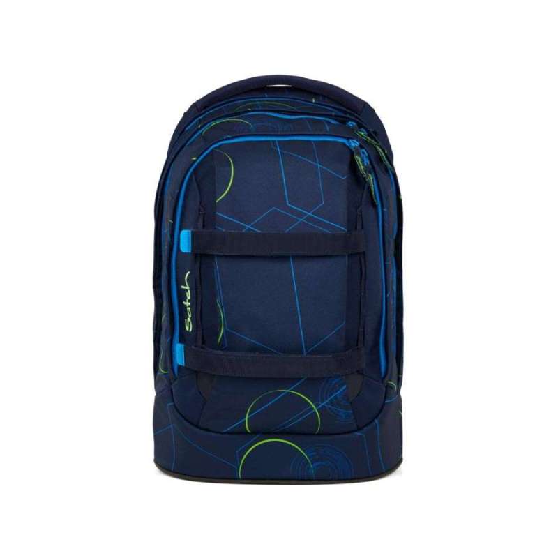 SATCH Schulrucksack PACK (Modell 2025), Sets Einzeln, Satch Designs Blue Tech von Satch