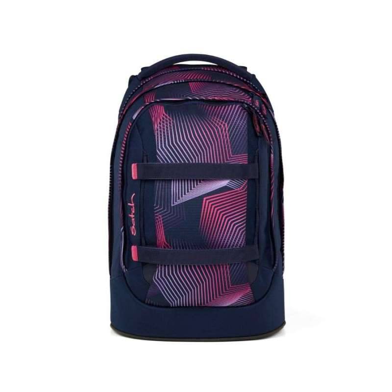 SATCH Schulrucksack PACK (Modell 2025), Sets Einzeln, Satch Designs Seismic Pink von Satch