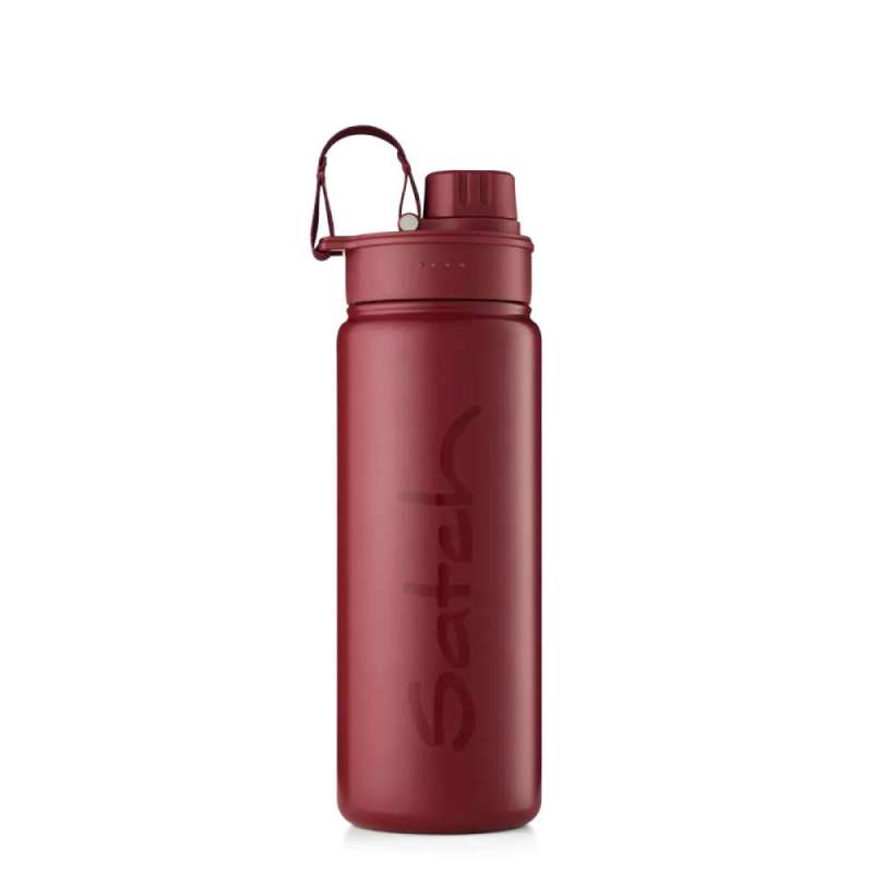 SATCH Trinkflasche, Ausführung Edelstahl, Satch Designs Trinkflasche - Berry von Satch