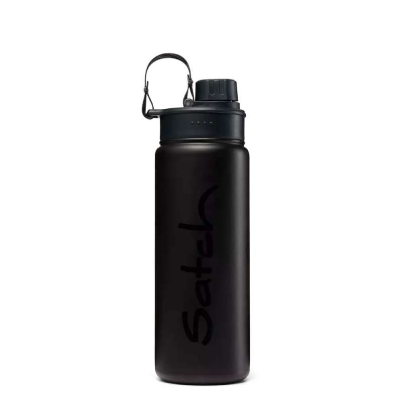 SATCH Trinkflasche, Ausführung Edelstahl, Satch Designs Trinkflasche - Black von Satch
