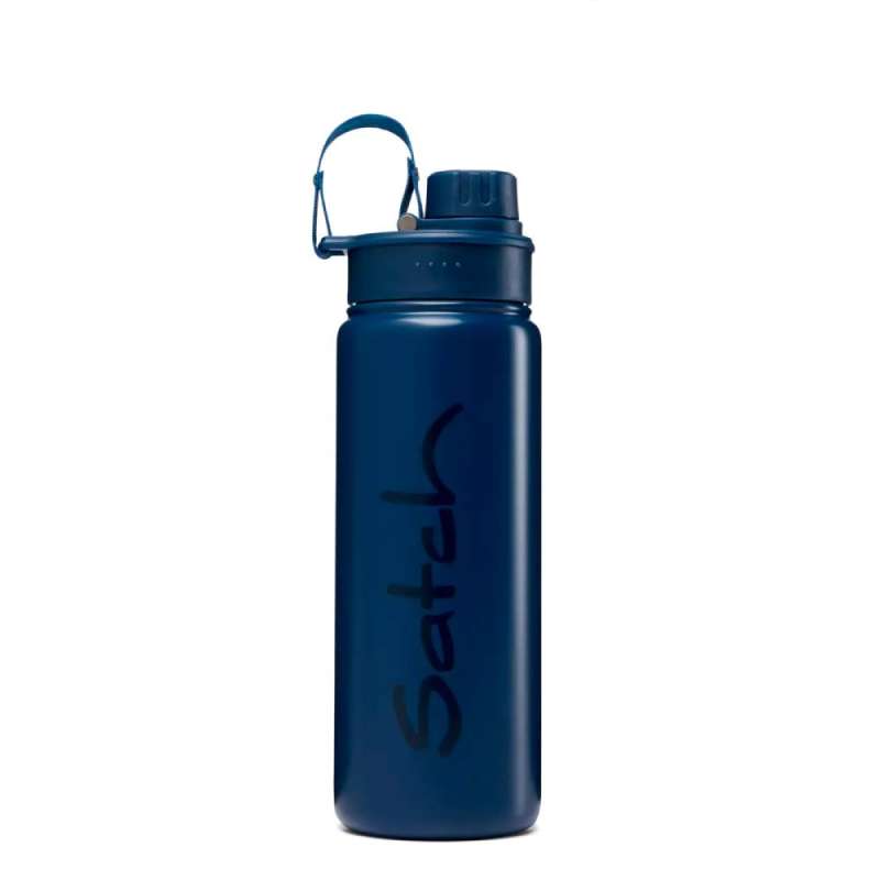 SATCH Trinkflasche, Ausführung Edelstahl, Satch Designs Trinkflasche - Blau von Satch