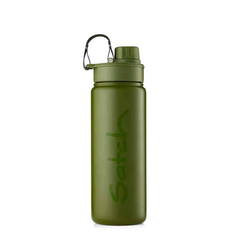 SATCH Trinkflasche, Ausführung Edelstahl, Satch Designs Trinkflasche - Olive von Satch