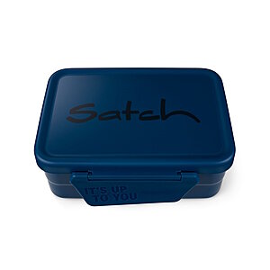 Satch Edelstahl Brotdose blue von Satch