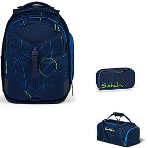 Satch Match Blue Tech 3 tlg Schulrucksack-Set. Schulrucksack-Set Satch Match Blue Tech 3 tlg Schulrucksack-Set. Schulrucksack-Set von Satch