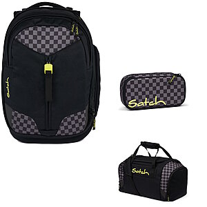 Satch Match Dark Skate 3tlg Schulrucksack-Set Satch Match Dark Skate 3tlg Schulrucksack-Set von Satch