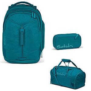 Satch Match Deep Petrol 3tlg Schulrucksack-Set Satch Match Deep Petrol 3tlg Schulrucksack-Set von Satch