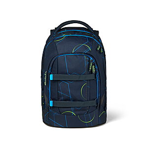 Satch Pack Blue Tech Schulrucksack von Satch