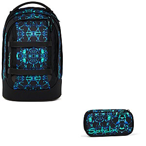 Satch Pack Caleido Blue 2tlg. Set von Satch