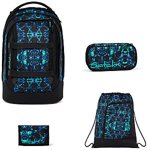 Satch Pack Caleido Blue 4tlg. Set von Satch