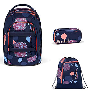 Satch Pack Coral Reef 3tlg Schulrucksack-Set Satch Pack Coral Reef 3tlg Schulrucksack-Set von Satch