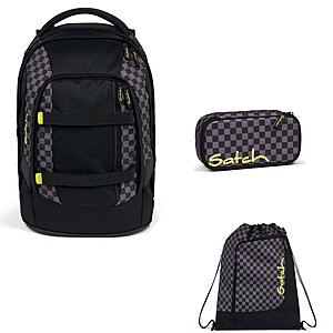 Satch Pack Dark Skate 3tlg Schulrucksack-Set Satch Pack Dark Skate 3tlg Schulrucksack-Set von Satch
