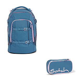 Satch Pack Deep Rose 2tlg Schulrucksack-Set Satch Pack Deep Rose 2tlg Schulrucksack-Set von Satch