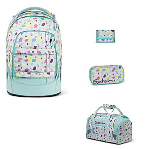 Satch Pack Dreamy Mosaic 4tlg Schulrucksack-Set Satch Pack Dreamy Mosaic 4tlg Schulrucksack-Set von Satch