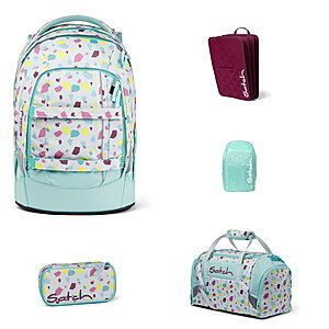 Satch Pack Dreamy Mosaic 5tlg Schulrucksack-Set von Satch