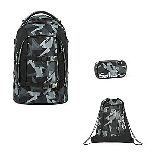 Satch Pack Gravity Grey 3tlg von Satch