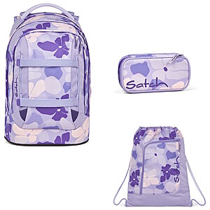 Satch Pack Lilac Blossom 3tlg. Set von Satch