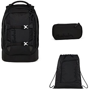 Satch Pack Nordic Black 3tlg. von Satch