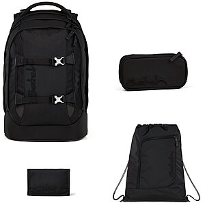 Satch Pack Nordic Black 4tlg. von Satch
