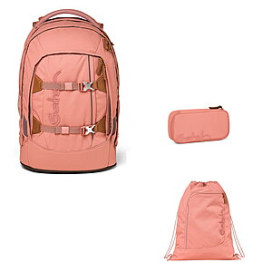 Satch Pack Nordic Coral 3tlg Schulrucksack-Set Satch Pack Nordic Coral 3tlg Schulrucksack-Set von Satch