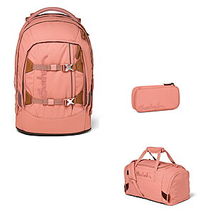 Satch Pack Nordic Coral 3tlg Schulrucksack-Set Satch Pack Nordic Coral 3tlg Schulrucksack-Set von Satch