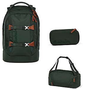 Satch Pack Nordic Forest Green 3tlg. von Satch