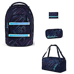 Satch Pack Purple Laser 4tlg Schulrucksack-Set Satch Pack Purple Laser 4tlg Schulrucksack-Set von Satch