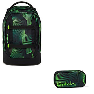 Satch Pack Seismic Green 2tlg. von Satch