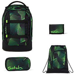 Satch Pack Seismic Green 4tlg. von Satch