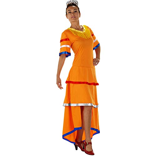 Damen Spanierin Kostüm / Karneval Rio Brasilien Samba Kleid (L/XL) von Satief