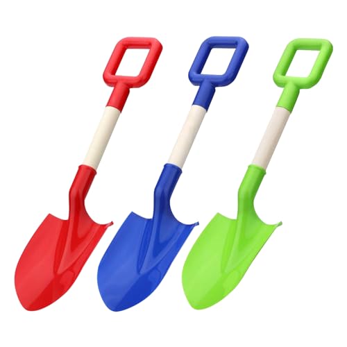 3 Stück Kinder Strandspaten Set 40cm Strandschaufeln Strandschaufeln für Kinder, Sandschaufeln Spielzeug mit Holzgriff, Gartengeräte Schaufel Sandkasten Schaufel für Garten, Sand, Schnee, Hinterhof 3 Stück Kinder Strandspaten Set 40cm Strandschaufeln Strandschaufeln für Kinder, Sandschaufeln Spielzeug mit Holzgriff, Gartengeräte Schaufel Sandkasten Schaufel für Garten, Sand, Schnee, Hinterhof von Satiskid