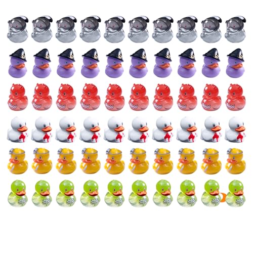 Satiskid 60 Stück Halloween Mini Harz Ente, Winzige Enten, Kleine Enten, Mini Harz Tiere Figuren, Verstecken Miniatur Fee Garten Zubehör, Halloween Überraschungstütenfüller Partygeschenke Satiskid 60 Stück Halloween Mini Harz Ente, Winzige Enten, Kleine Enten, Mini Harz Tiere Figuren, Verstecken Miniatur Fee Garten Zubehör, Halloween Überraschungstütenfüller Partygeschenke von Satiskid