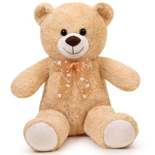 Sausudols Teddybär 40 cm Plüschtier Bär Kuscheltier Geschenke für Kinder Jungen Mädchen Geburtstag Weihnachten Hellbraun Sausudols Teddybär 40 cm Plüschtier Bär Kuscheltier Geschenke für Kinder Jungen Mädchen Geburtstag Weihnachten Hellbraun von Sausudols
