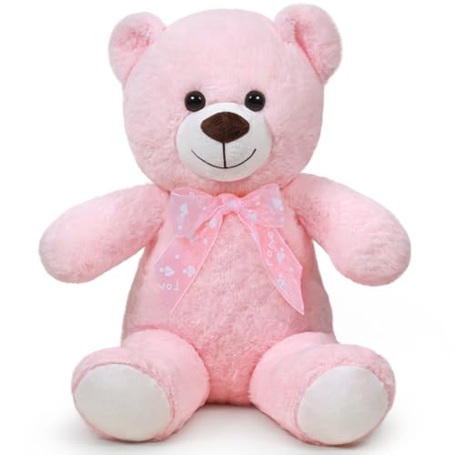Sausudols Teddybär 40 cm Plüschtier Bär Kuscheltier Geschenke für Kinder Jungen Mädchen Geburtstag Weihnachten Rosa Sausudols Teddybär 40 cm Plüschtier Bär Kuscheltier Geschenke für Kinder Jungen Mädchen Geburtstag Weihnachten Rosa von Sausudols