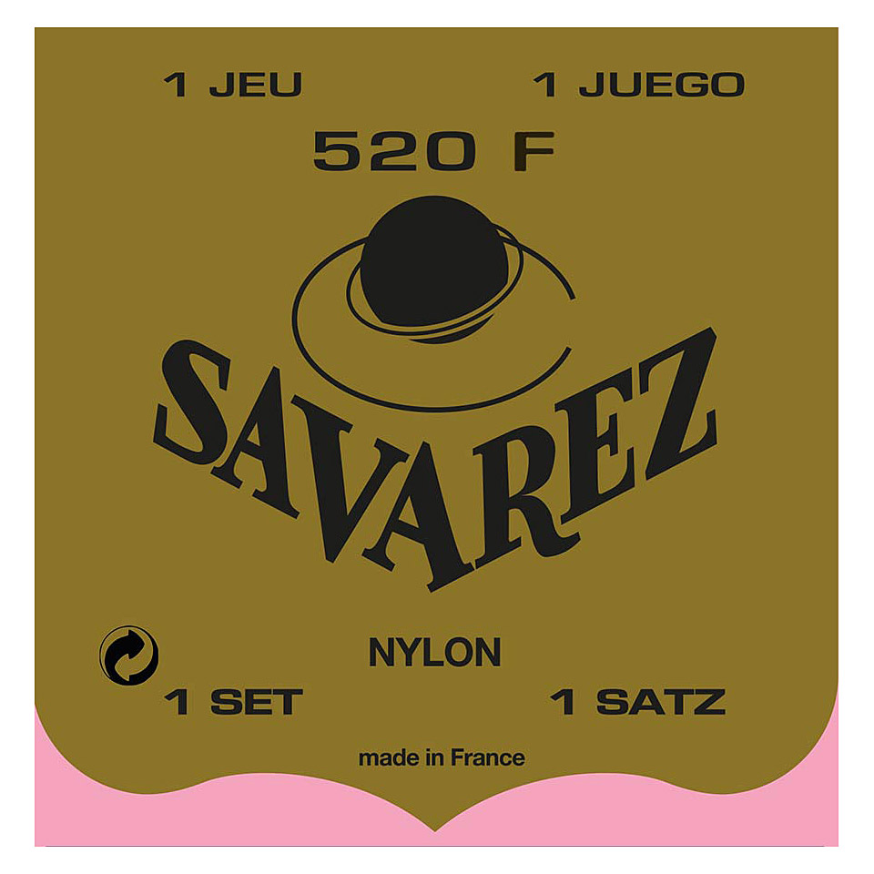 Savarez 520 F SAVAREZ Saiten Konzertgitarre von Savarez