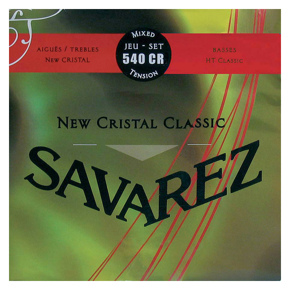 Savarez New Cristal Classic 540 CR NT Saiten Konzertgitarre von Savarez
