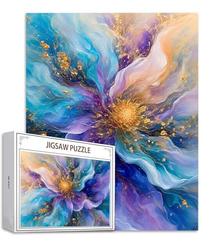 Abstrakt Puzzle 500 Teile Blume Puzzle Erwachsene, Holzpuzzle Erwachsene, DIY Groß Puzzelmatten, Premium Quality Klassische Wooden Jigsaw, Holzpuzzle ab 14 Jahren für Jungen, Geschenke Mädche S-538 Abstrakt Puzzle 500 Teile Blume Puzzle Erwachsene, Holzpuzzle Erwachsene, DIY Groß Puzzelmatten, Premium Quality Klassische Wooden Jigsaw, Holzpuzzle ab 14 Jahren für Jungen, Geschenke Mädche S-538 von Saweefog