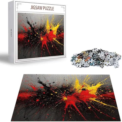 Abstrakt Puzzle 500 Teile Farbe Puzzle Erwachsene, Holzpuzzle Erwachsene, DIY Groß Puzzelmatten, Premium Quality Klassische Wooden Jigsaw, Holzpuzzle ab 14 Jahren für Jungen, Geschenke Mädche S-41 Abstrakt Puzzle 500 Teile Farbe Puzzle Erwachsene, Holzpuzzle Erwachsene, DIY Groß Puzzelmatten, Premium Quality Klassische Wooden Jigsaw, Holzpuzzle ab 14 Jahren für Jungen, Geschenke Mädche S-41 von Saweefog