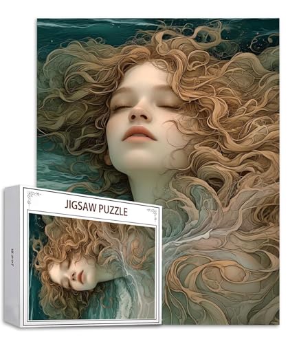 Abstrakt Puzzle 500 Teile Frau Puzzle Erwachsene, Holzpuzzle Erwachsene, DIY Groß Puzzelmatten, Premium Quality Klassische Wooden Jigsaw, Holzpuzzle ab 14 Jahren für Jungen, Geschenke Mädche S-551 Abstrakt Puzzle 500 Teile Frau Puzzle Erwachsene, Holzpuzzle Erwachsene, DIY Groß Puzzelmatten, Premium Quality Klassische Wooden Jigsaw, Holzpuzzle ab 14 Jahren für Jungen, Geschenke Mädche S-551 von Saweefog