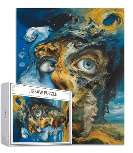 Abstrakt Puzzle 500 Teile Menschen Puzzle Erwachsene, Holzpuzzle Erwachsene, DIY Groß Puzzelmatten, Premium Quality Klassische Wooden Jigsaw, Holzpuzzle ab 14 Jahren für Jungen, Geschenke Mädche S-547 Abstrakt Puzzle 500 Teile Menschen Puzzle Erwachsene, Holzpuzzle Erwachsene, DIY Groß Puzzelmatten, Premium Quality Klassische Wooden Jigsaw, Holzpuzzle ab 14 Jahren für Jungen, Geschenke Mädche S-547 von Saweefog