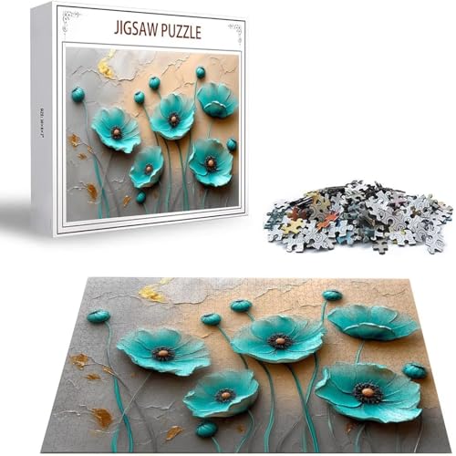 Abstrakt Puzzle 500 Teile Mohn Puzzle Erwachsene, Holzpuzzle Erwachsene, DIY Groß Puzzelmatten, Premium Quality Klassische Wooden Jigsaw, Holzpuzzle ab 14 Jahren für Jungen, Geschenke Mädche S-56 Abstrakt Puzzle 500 Teile Mohn Puzzle Erwachsene, Holzpuzzle Erwachsene, DIY Groß Puzzelmatten, Premium Quality Klassische Wooden Jigsaw, Holzpuzzle ab 14 Jahren für Jungen, Geschenke Mädche S-56 von Saweefog