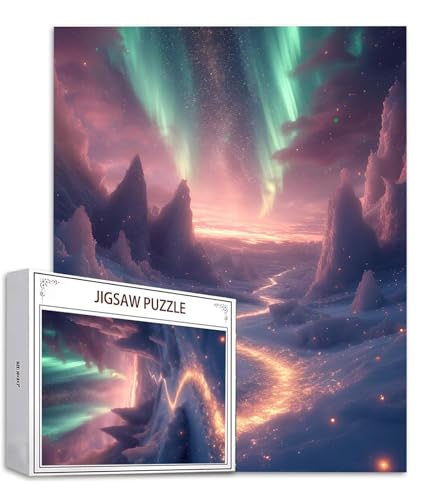 Aurora Puzzle 5000 Teile Landschaft Puzzle Erwachsene, Holzpuzzle Erwachsene, DIY Groß Puzzelmatten, Premium Klassische Wooden Jigsaw, Holzpuzzle ab 14 Jahren für Jungen, Geschenke Mädche S-731 Aurora Puzzle 5000 Teile Landschaft Puzzle Erwachsene, Holzpuzzle Erwachsene, DIY Groß Puzzelmatten, Premium Klassische Wooden Jigsaw, Holzpuzzle ab 14 Jahren für Jungen, Geschenke Mädche S-731 von Saweefog