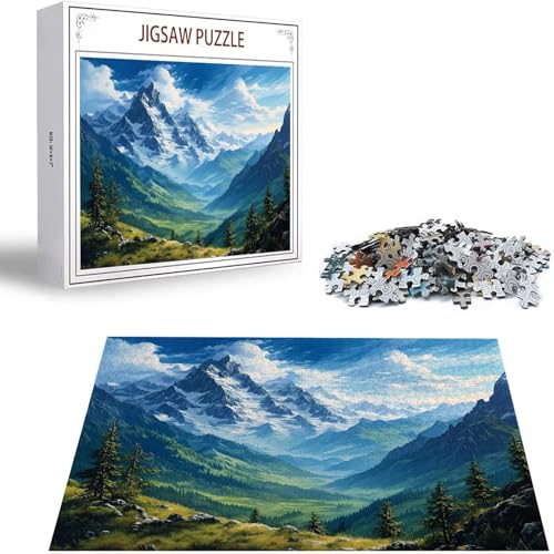 Berg Puzzle 300 Teile Wolke Puzzle Erwachsene, Holzpuzzle Erwachsene, DIY Groß Puzzelmatten, Premium Quality Klassische Wooden Jigsaw, Holzpuzzle ab 14 Jahren für Jungen, Geschenke Mädche S-400 Berg Puzzle 300 Teile Wolke Puzzle Erwachsene, Holzpuzzle Erwachsene, DIY Groß Puzzelmatten, Premium Quality Klassische Wooden Jigsaw, Holzpuzzle ab 14 Jahren für Jungen, Geschenke Mädche S-400 von Saweefog